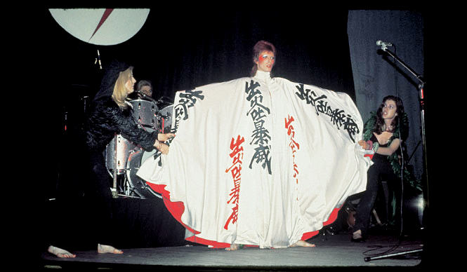 RIP Kansai Yamamoto, the influential Japanese designer who shaped the look  of David Bowie.