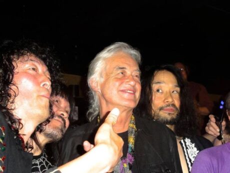 Jimmy Page & Jimmy Sakurai meet in 2012